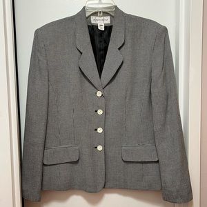 JONES WEAR Houndstooth Blazer
